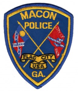 USA - GA - City of Macon Police (old, blue)
